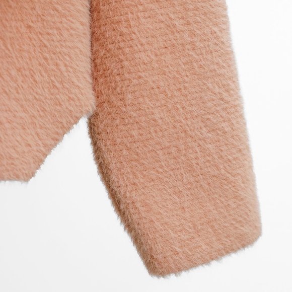 Michelle Mason Pink Oversized Cropped Sweater - Picture 7 of 8